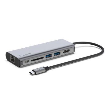 adaptador-usb-c-belkin-avc008btsgy-a-1xusb-c-pd-30-1xlector-sd-2xusb-a-30-1x1gb-rj45-pd-100w-color-gris