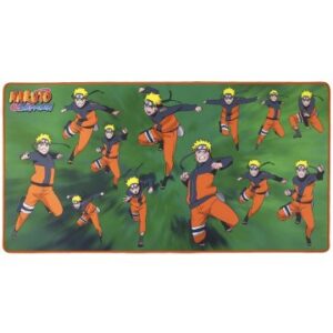 ALFOMBRILLA GAMING KONIX NARUTO XXL CONTORNOS REFORZADOS 900x460x3mm KX-NAR-MP-GREEN-XXL