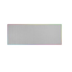 ALFOMBRILLA MARS GAMING MMP124W SUPERFICIE NANO-TEXTIL DISEÑO RAINBOW 880x330mm COLOR BLANCO