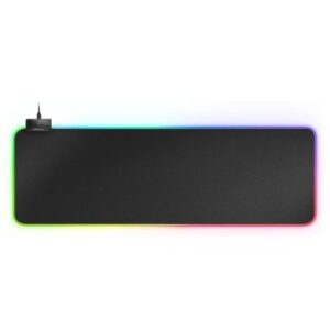 ALFOMBRILLA MARS GAMING MMPRGB2 ILUMINACION RGB EN CONTORNO TAMAÑO XXL 800x300mm 4mm INTEGRA HUB 2xU