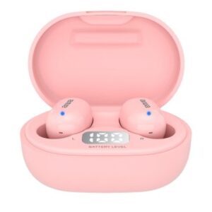 AURICULAR INTRAUDITIVO BLUETOOTH AIWA EBTW-150PK PINK BT 5.0 TWS ESTUCHE DE RECARGA CON BATERIA DE L