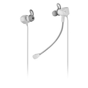 AURICULAR MARS GAMING MIHX WHITE DUAL DRIVER HAPTIC SENSE SOBLE SUJECCIÓN DOBLE MICROFONO INTEGRADO