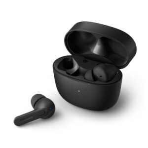 AURICULARES INTRAUDITIVOS BLUETOOTH PHILIPS TAT2206BK/00 BLACK IPX4 ESTUCHE DE CARGA