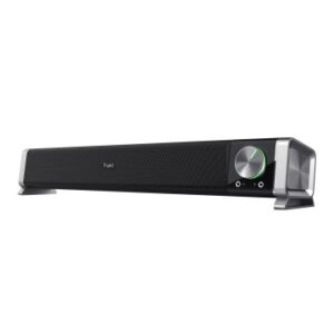 BARRA DE SONIDO TRUST ASTO HORIZONTAL 12W CONTROL DE VOLUMEN CONEXION AURICULAR Y MICROFONO 21046