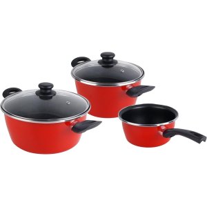 bateria-cocina-magefesa-k2-rojo-cazo-16-cacerola-16-y-olla-20-tapas-cristal-acero-antiadherente-todo-tipo-cocinas-apta-lavava