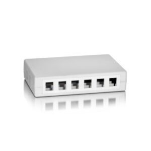CAJA DE SUPERFICIE EQUIP KEYSTONE PARA 12 ROSETAS 125460