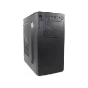 CAJA MICROATX COOLBOX MPC-28 BLACK CON FUENTE INCLUIDA EP500