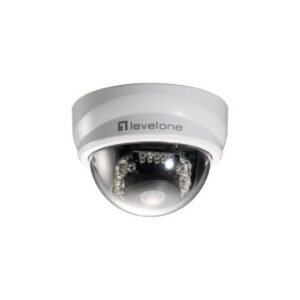 CAMARA IP LEVEL ONE MINI DOMO NO WIFI 2 MEGAPIXEL DIA&NOCHE POE INTERIOR FCS-3101