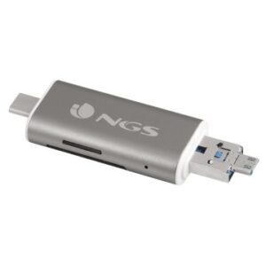CARD READER EXTERNO NGS ALLY READER - PARA TARJETAS MICROSD / SD CONECTORES USB MICROUSBUSB-C
