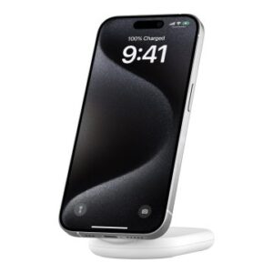 CARGADOR INALAMBRICO BELKIN WIB007VFWH BOOST CHARGE 15W INALAM. Y MAGNETICO PLEGABLE CON QI2 BLANCO