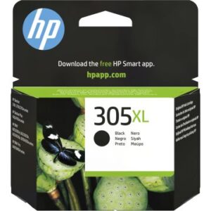 CARTUCHO HP Nº305XL NEGRO PARA DESKJET 1255/23XX/27XX DESKJET PLUS 41XX ENVY 60XX ENVY PRO 64XX