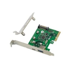 CONTROLADORA PCIe CONCEPTRONIC EMRICK09G PCIe X4 2 PUERTOS USB 3.2 GEN2 ( USB-C,USB-A)