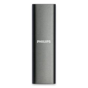 DISCO M.2 EXTERNO PHILIPS 2TB USB-C/USB3.0 540MB ULTRA SLIM GRIS