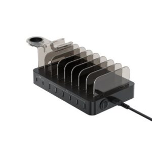 ESTACION DE CARGA USB CONCEPTRONIC 8 PUERTOS 75W PD