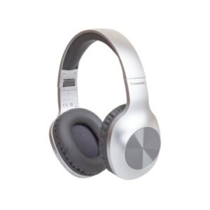 HEADSET BLUETOOTH PANASONIC RB-HX220BDEK COLOR PLATA BATERIA 23h BT 5.0 PLEGABLE