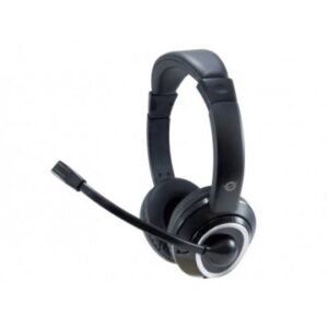 HEADSET CONCEPTRONIC POLONA CONEXION JACK 3.5MM MICROFONO FLEXIBLE CONTROL DE VOLUMEN INCLUYE ADAPTA