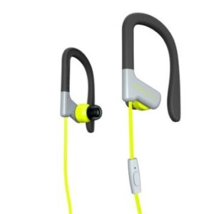 AURICULARES INTRAUDITIVOS ENERGY SISTEM SPORT 1 YELLOW 3.5mm CON MICROFONO, SECURE FIT,
