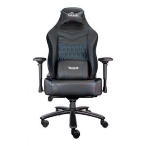 (Km0) SILLA GAMER TALIUS MAMUT NEGRA/AZUL CASH30 4D, FROG, BASE METAL, RUEDAS NYLON, S