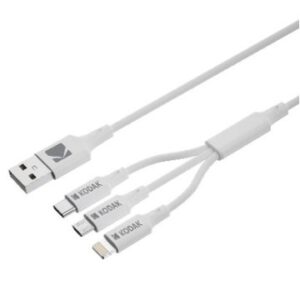 KODAK CABLE USB (Lightning / USB-C/ MICRO-USB)