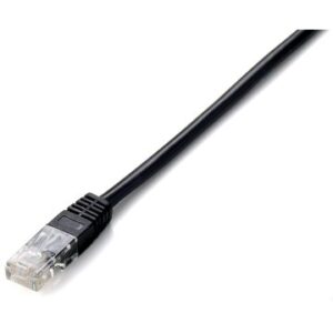 LATIGUILLO U/UTP CATEGORIA 5e 0.5M COLOR NEGRO