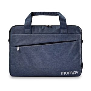 MALETIN NGS CHARTER 15.6" AZUL OSCURO JASPEADO CON BOLSILLO EXTERIOR