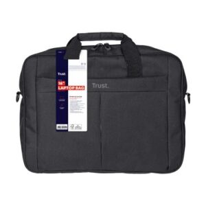MALETIN TRUST PRIMO PARA PORTATILES HASTA 16"/40.6CM - COMPARTIMENTO PRINCIPAL ACOLCHADO - CORREA PA