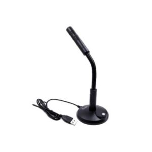 MICROFONO SOBREMESA EQUIP LIFE ONMIDIRECCIONAL USB BRAZO FLEXIBLE BOTON MUTE