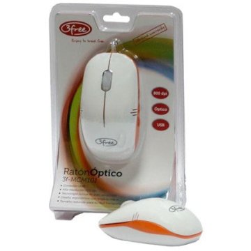 mouse-3free-mcm101-wo-diseo-blanco-naranja