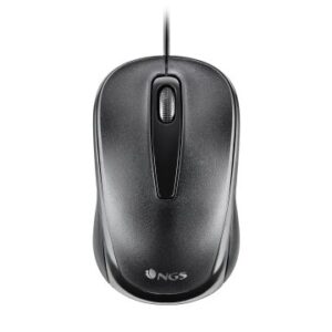 MOUSE NGS EASY DELTA BLACK OPTICO CON CABLE