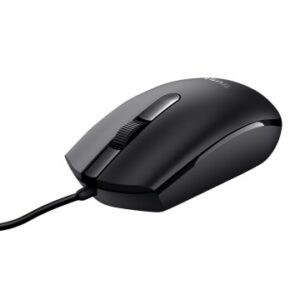 MOUSE TRUST BASI USB 3 BOTONES Y RUEDA DE DESPLAZAMIENTO 1200DPI 24271