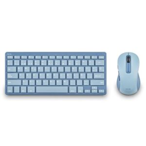 TECLADO Y MOUSE NGS WIRELESS SILENCIOSO RECARGABLE CON 12 TECLAS MULTIMEDIA