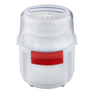 PICADORA ELECTRICA KUKEN DOBLE CUCHILLA CAPACIDAD 0.7LITROS 700W COLOR BLANCO/ROJO