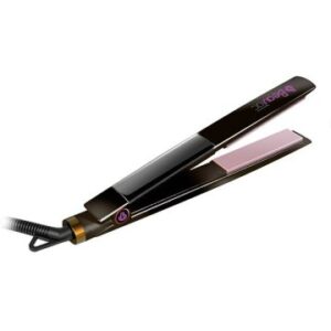 PLANCHA DE PELO BEAUTAC BTN500 BLACK PANTALLA TACTIL PLACA CERAMICA/TURMALINA TECNOLOGIA DE IONES AL