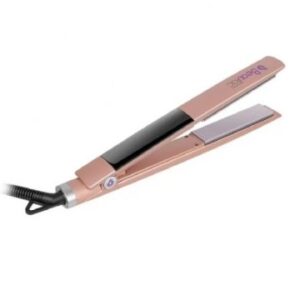 PLANCHA DE PELO BEAUTAC BTN500 GOLD PANTALLA TACTIL PLACA CERAMICA/TURMALINA TECNOLOGIA DE IONES ALI