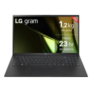 PORTATIL LG GRAM 15 ULTRA 7-155H 15,6" WQXGA 2560x1600 16GB 512SSD HDMI USB-C THUNDERBOLT W11