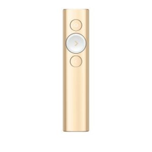 PRESENTER LOGITECH SPOT LIGHT RETAIL COLOR GOLD WIRELESS PRESENTER P/N:910-004862