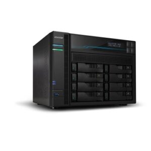 SERVIDOR NAS ASUSTOR AS6510T 10 BAHIAS ATOM C3538 QUAD CORE DENVERTON 2.1GHZ 8GB 2x2.5GbE 2x10GbE RA
