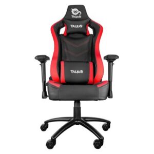 SILLA GAMER TALIUS VULTURE NEGRA/ROJA BUTTERFLY, 4D, BASE METWAL, RUEDAS NYLON