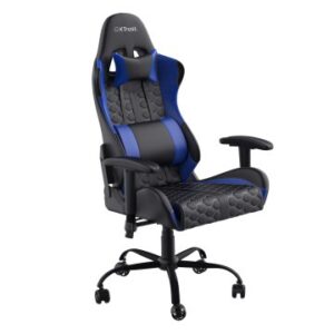 SILLA GAMER TRUST GXT 708 RESTO GAMING GIRATORIA 360 ELEVADOR DE GAS CLASE 4 RESPALDO AJUSTABLE ENTR
