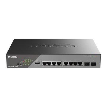switch-gestionable-d-link-dss-200g-10mp-e-poe-poe-90w-8x10-100-1000-mbps-2g-sfp-onvif-vlan-erps-port-trunking-