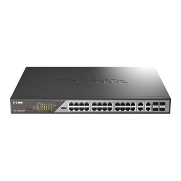 switch-gestionable-d-link-dss-200g-28mp-e-24x10-100-1000-poe-4xcombo-1000-mbps-rack-19-30wxpuerto
