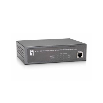switch-level-one-gep-0522-no-gestion-5p-10-100-1000-4p-poe-plus-65w