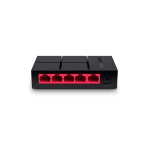 SWITCH NO GESTIONABLE MERCUSYS MS105G 5P 10/100/1000 ETHERNET MINI DESKTOP