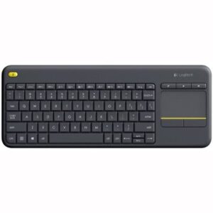 TECLADO LOGITECH WIRELESS K400 BLACK PLUS TOUCH PAD P/N:920-007137