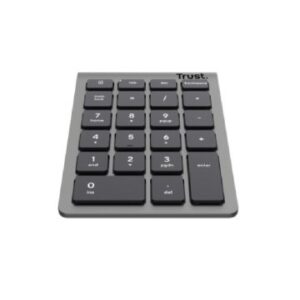 TECLADO NUMERICO TRUST XALAS SILVER WIRELESS 22 TECLAS 25709  RECEPTOR MICRO USB