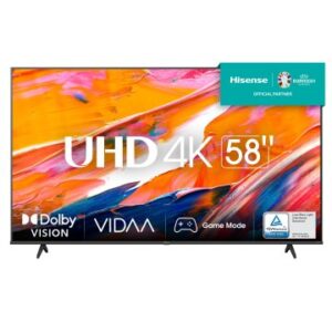TELEVISOR 58" HISENSE A6K UHD 4K SMART-TV VESA 200X300mm