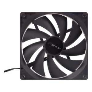 VENTILADOR INTERNO UNYKA 140mm COLOR NEGRO 9 ASPAS