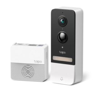 VIDEOPORTERO TAPO D230S1 TIMBRE INTELIGENTE CON CAMARA 2K 5MP DETECCION BATERIA EXTERIOR IP64